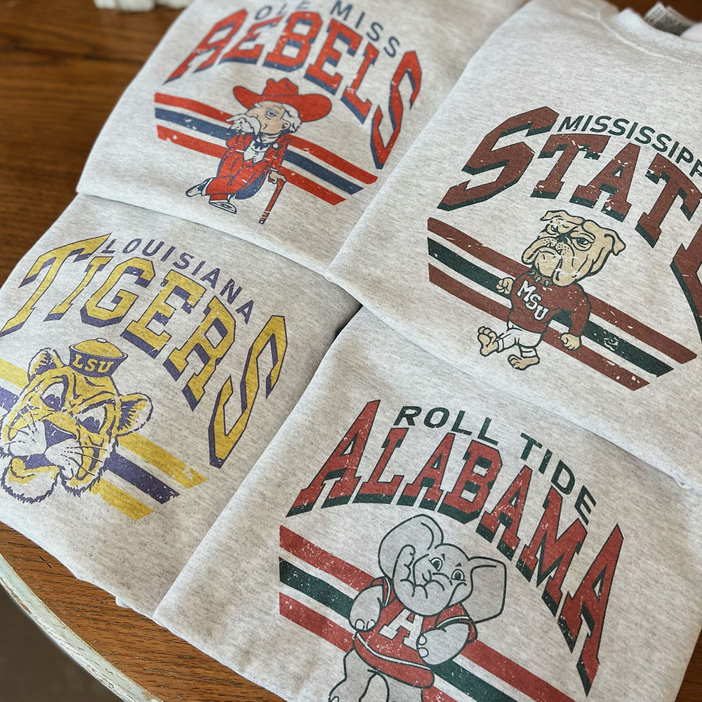 Retro Football College Mascot T-Shirt/Sweatshirt/Hoodie